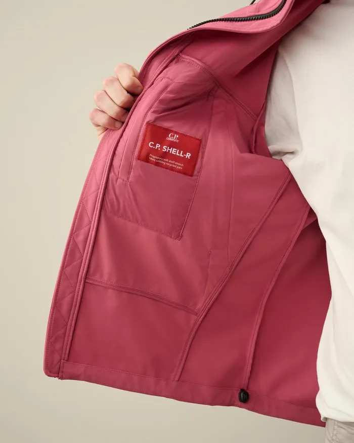 Man CP ShellR Goggle Jacket Red Bud CP Company Jacket and Coats