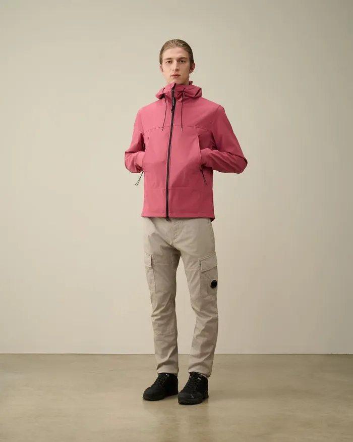 Man CP ShellR Goggle Jacket Red Bud CP Company Jacket and Coats