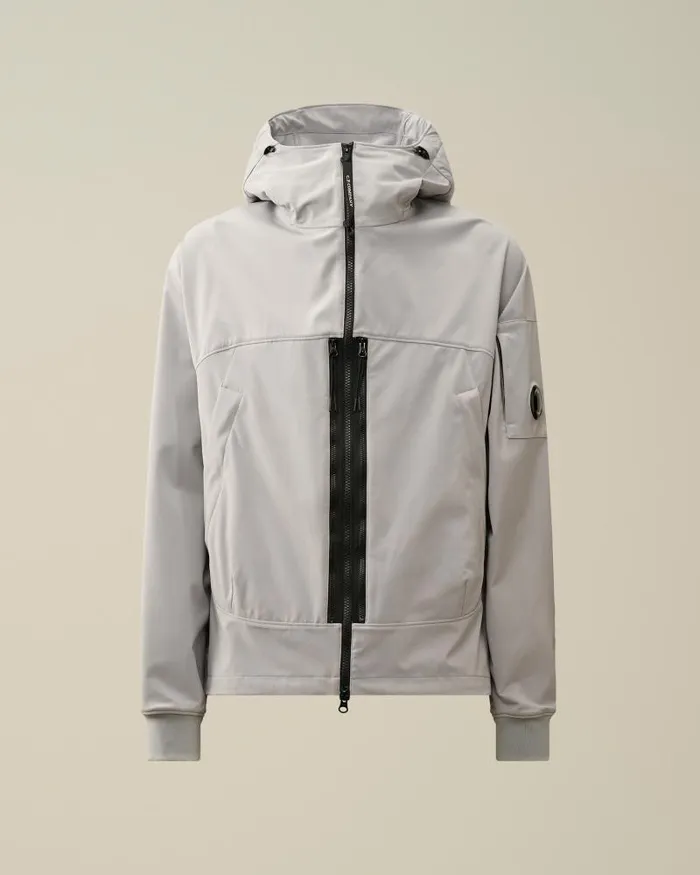 Man CP ShellR Hooded Jacket Drizzle Grey CP Company Jacket and Coats