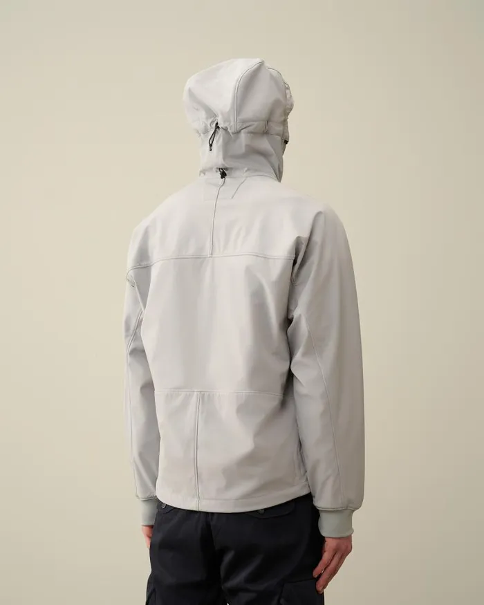 Man CP ShellR Hooded Jacket Drizzle Grey CP Company Jacket and Coats