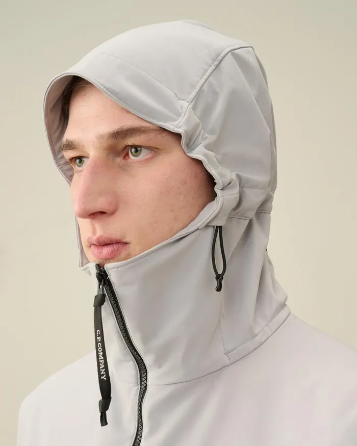 Man CP ShellR Hooded Jacket Drizzle Grey CP Company Jacket and Coats