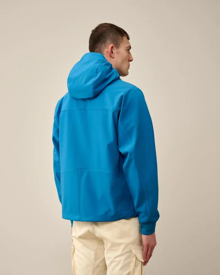 Man CP ShellR Hooded Jacket Ink Blue CP Company Jacket and Coats