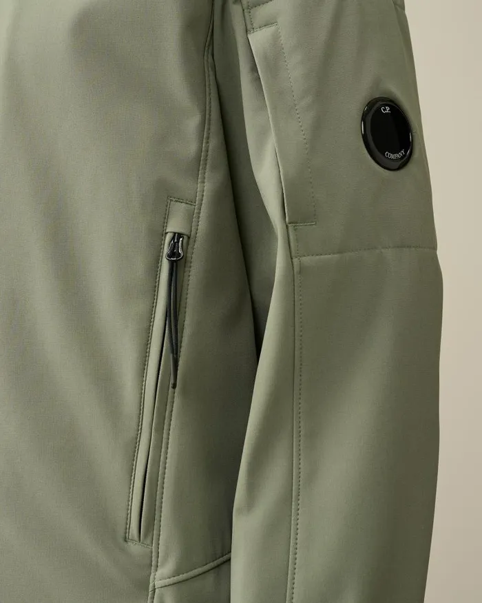 Man CP ShellR Jacket Agave Green CP Company Jacket and Coats