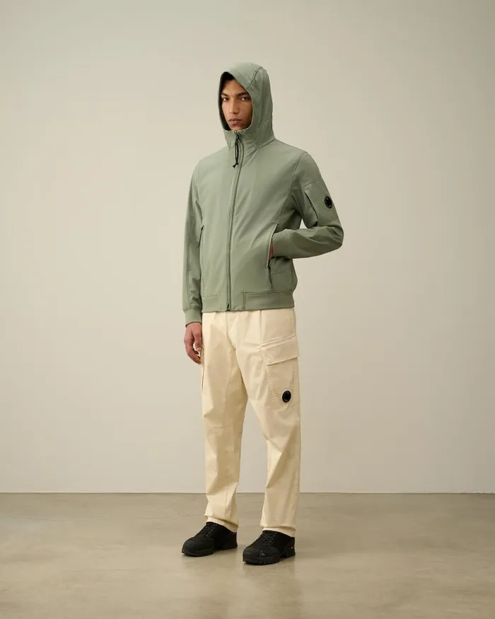 Man CP ShellR Jacket Agave Green CP Company Jacket and Coats