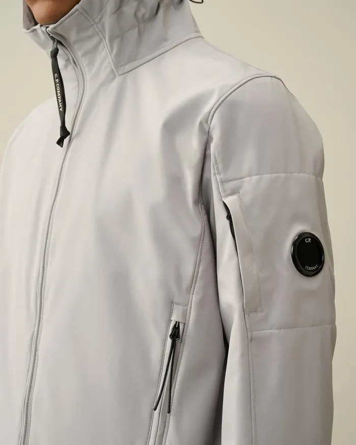 Man CP ShellR Jacket Drizzle Grey CP Company Jacket and Coats