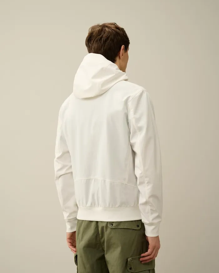Man CP ShellR Jacket Gauze White CP Company Jacket and Coats