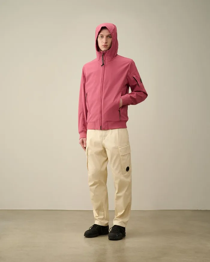 Man CP ShellR Jacket Red Bud CP Company Jacket and Coats