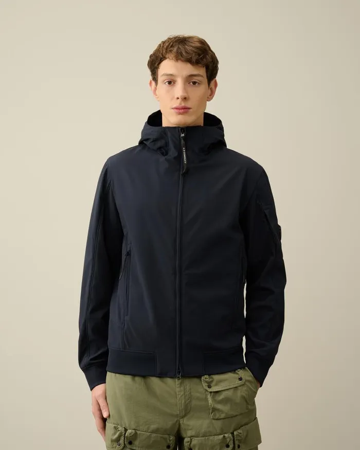 Man CP ShellR Jacket Total Eclipse 8211 Blue CP Company Jacket and Coats