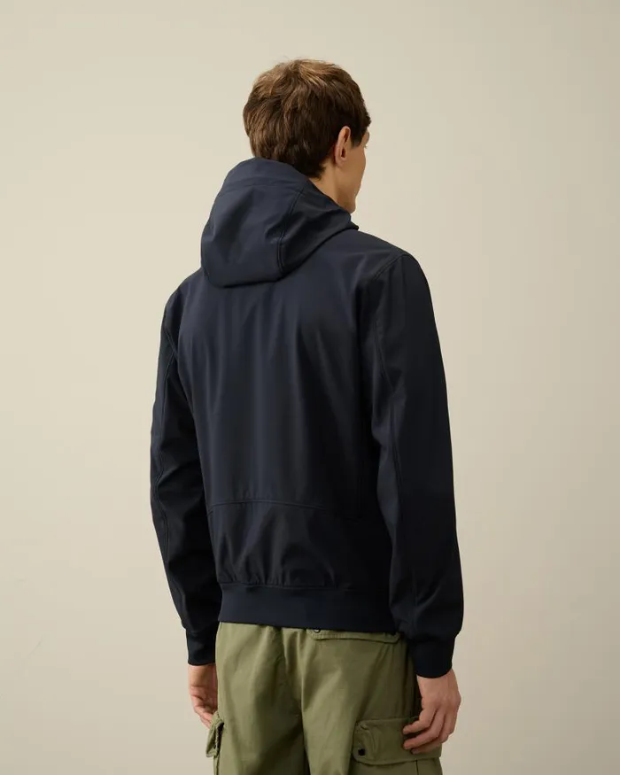 Man CP ShellR Jacket Total Eclipse 8211 Blue CP Company Jacket and Coats