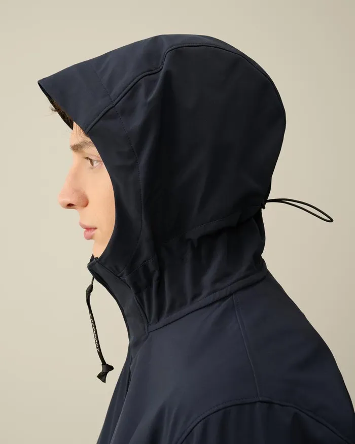 Man CP ShellR Jacket Total Eclipse 8211 Blue CP Company Jacket and Coats