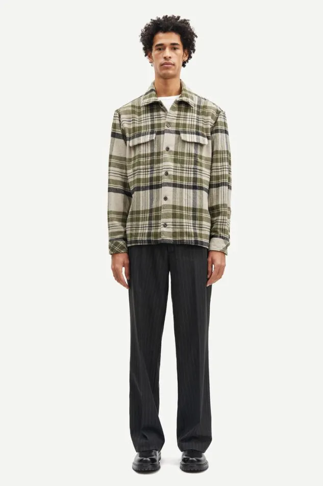 Man Castor H Shirt 14089 Sphagnum Ch Samse Samse Shirts