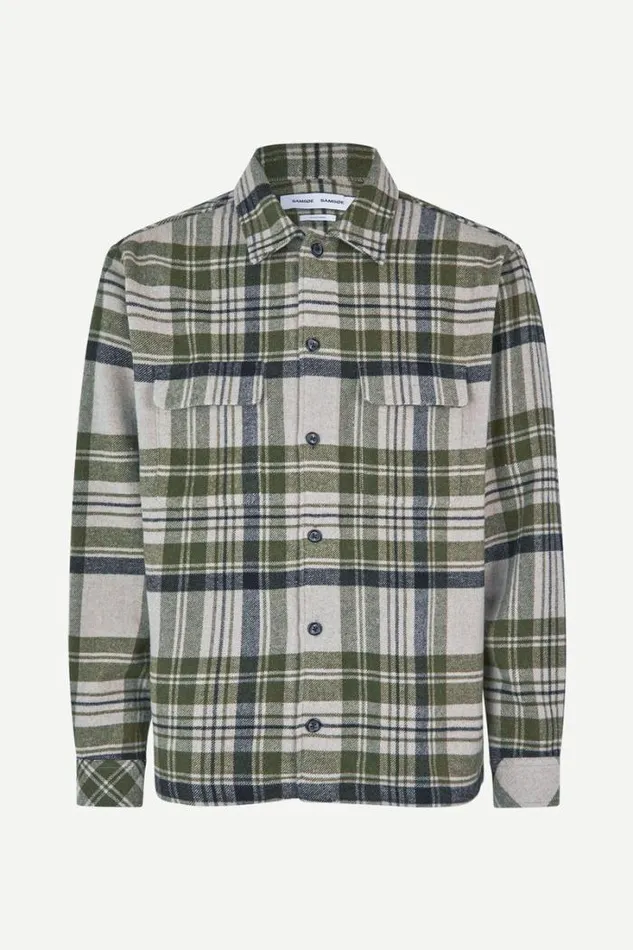 Man Castor H Shirt 14089 Sphagnum Ch Samse Samse Shirts