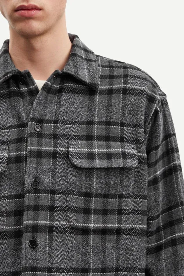Man Castor H Shirt 14089 Ultimate Gray Ch Samse Samse Shirts