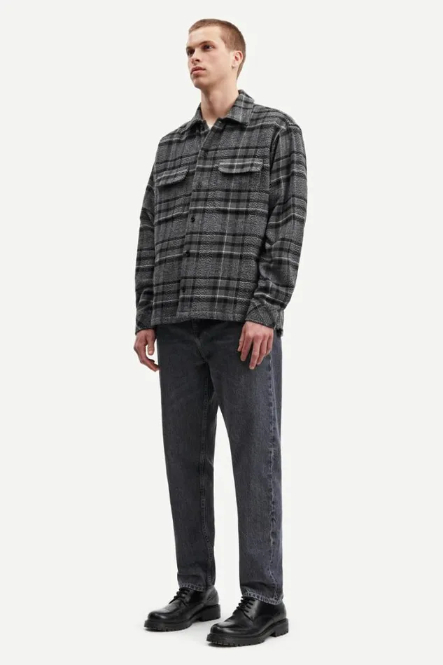 Man Castor H Shirt 14089 Ultimate Gray Ch Samse Samse Shirts