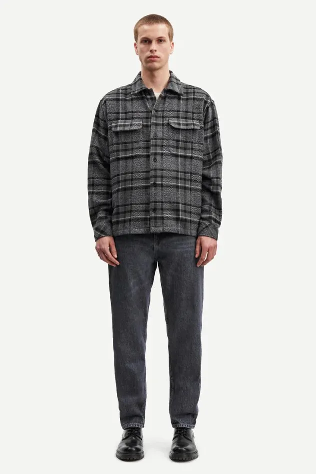 Man Castor H Shirt 14089 Ultimate Gray Ch Samse Samse Shirts