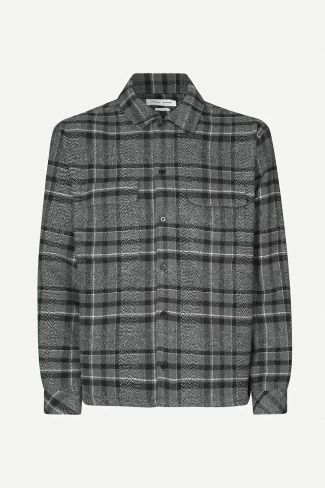 Man Castor H Shirt 14089 Ultimate Gray Ch Samse Samse Shirts