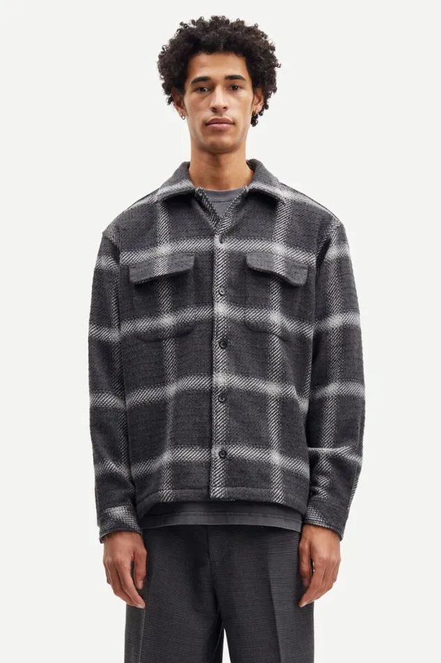 Man Castor H Shirt 14921 Black Ch Samse Samse Shirts