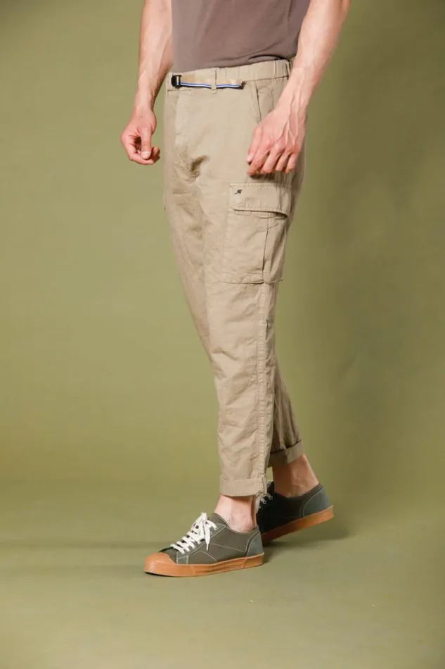 Man Chile Buckle Cargo Pants In Canapa Cotton Resca Regular Mason039s Pants