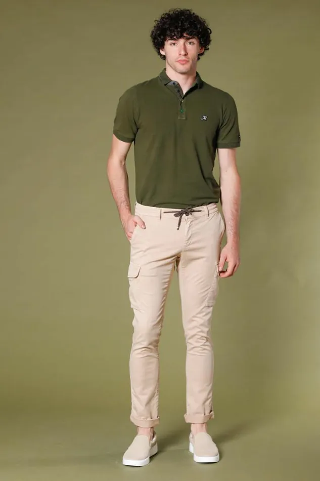 Man Chile Jogger Cargo Pants In Tencel And Cotton Extra Slim Mason039s Pants