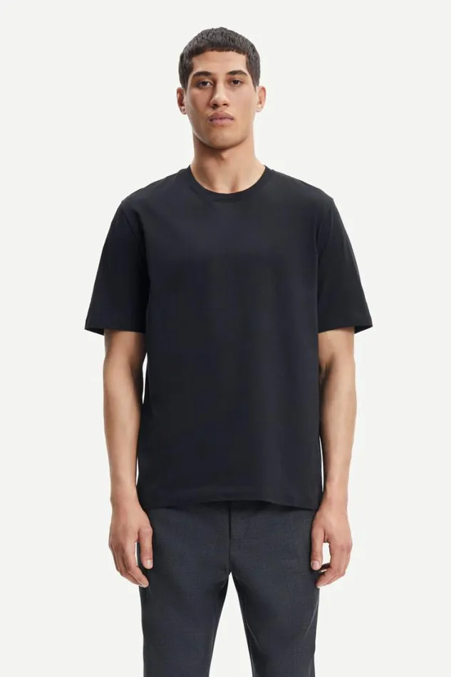 Man Christian Tshirt 273 Black Samse Samse Tshirts and Polos