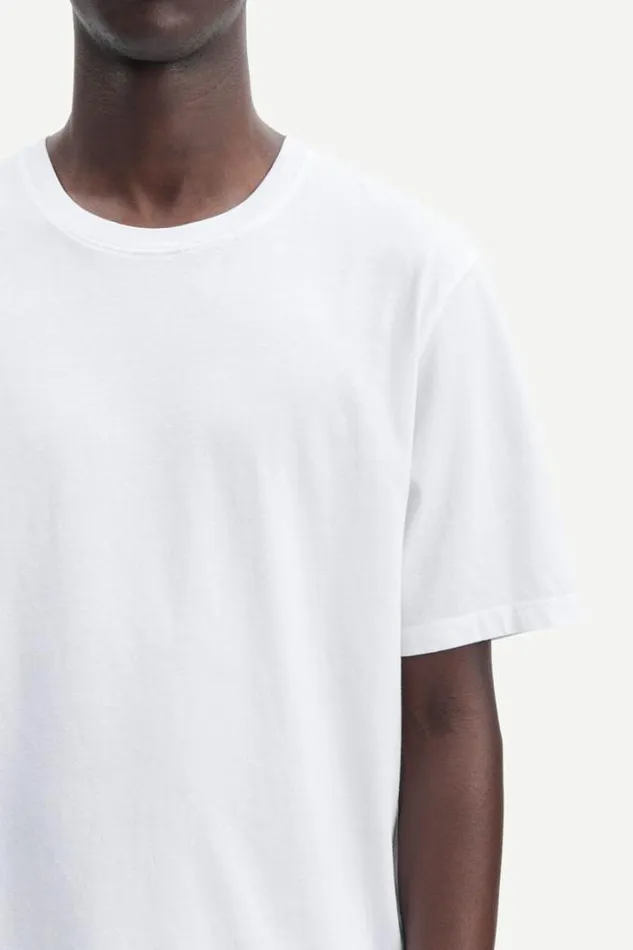 Man Christian Tshirt 273 White Samse Samse Tshirts and Polos