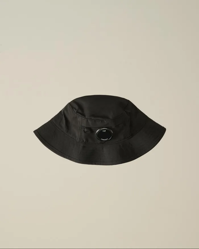 Man ChromeR Bucket Hat Black CP Company Hats