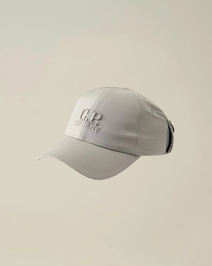 Man ChromeR Goggle Cap Drizzle Grey CP Company Hats