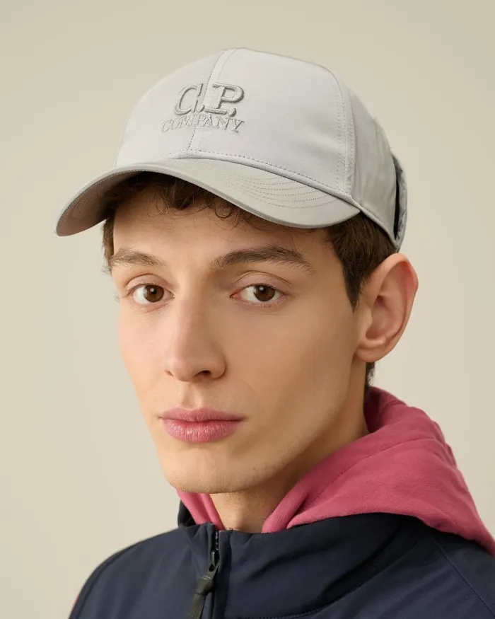 Man ChromeR Goggle Cap Drizzle Grey CP Company Hats