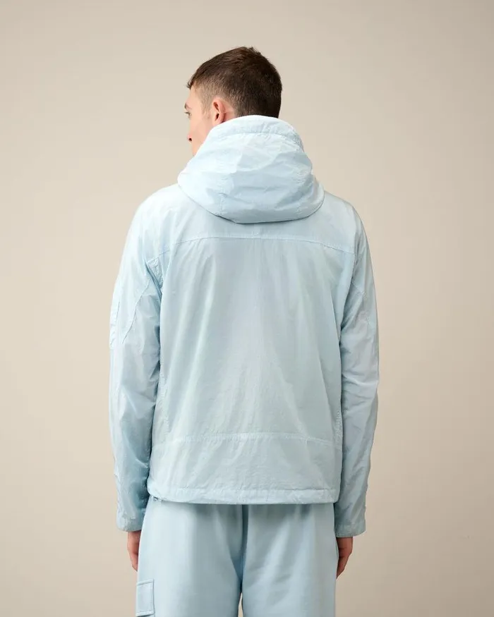 Man ChromeR Hooded Jacket Starlight Blue CP Company Jacket and Coats