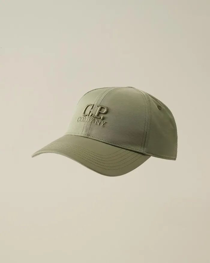 Man ChromeR Logo Cap Agave Green CP Company Hats