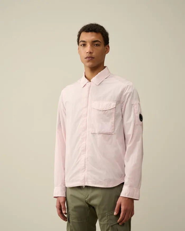 Man ChromeR Pocket Overshirt Heavenly Pink CP Company Overshirt