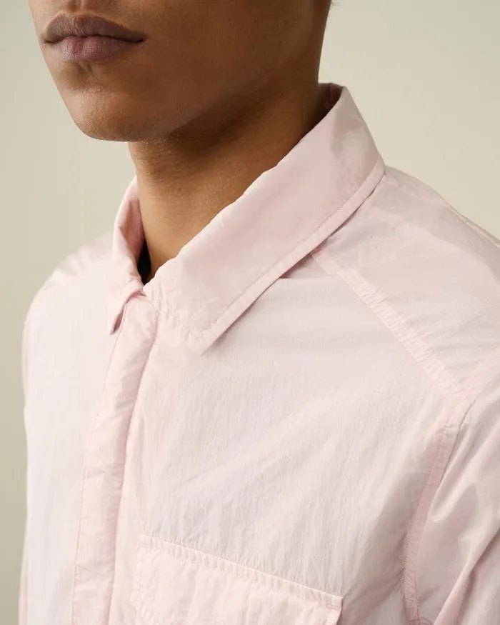Man ChromeR Pocket Overshirt Heavenly Pink CP Company Overshirt