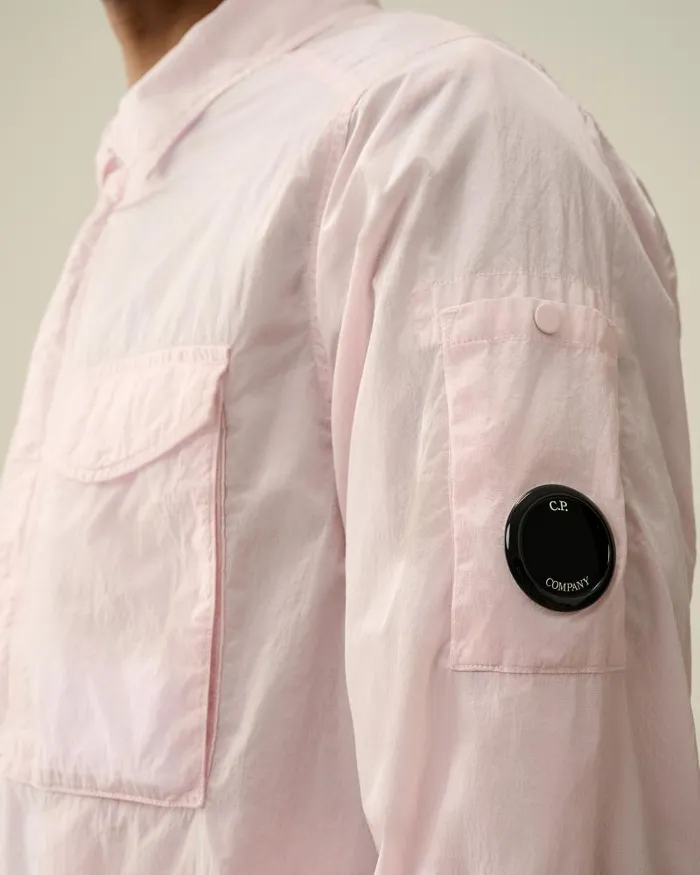Man ChromeR Pocket Overshirt Heavenly Pink CP Company Overshirt