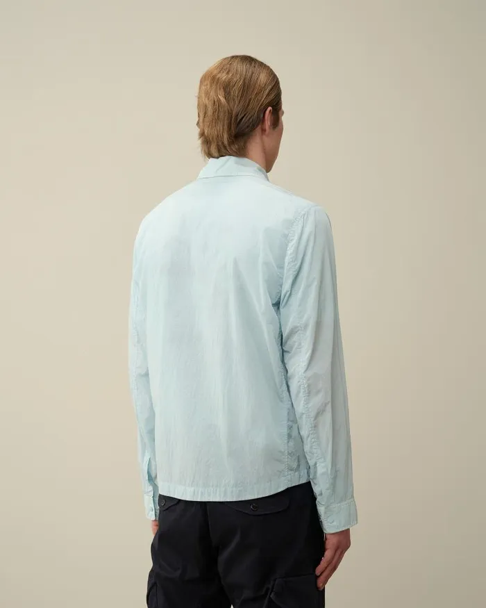Man ChromeR Pocket Overshirt Starlight Blue CP Company Overshirt