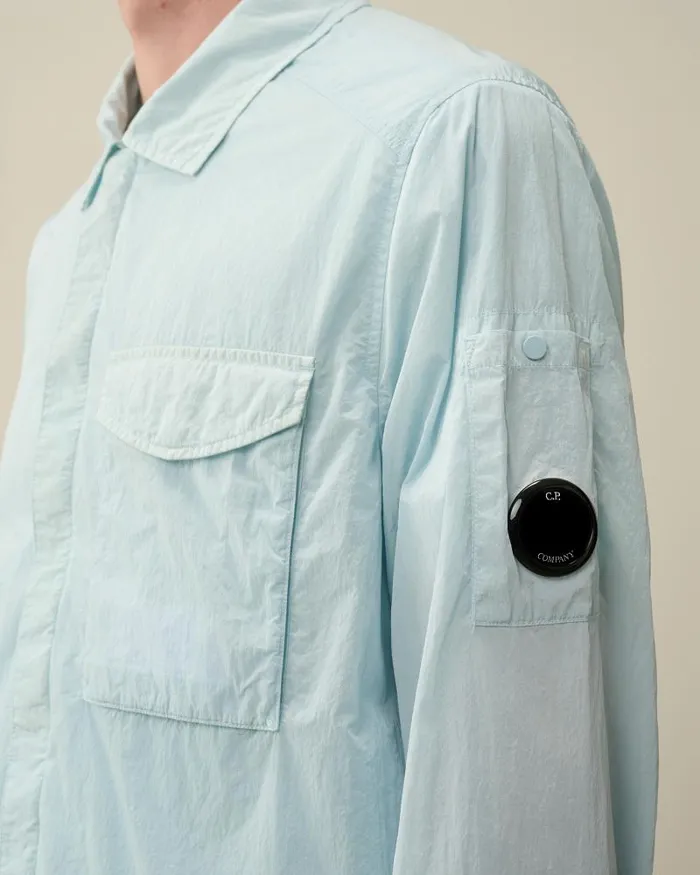 Man ChromeR Pocket Overshirt Starlight Blue CP Company Overshirt