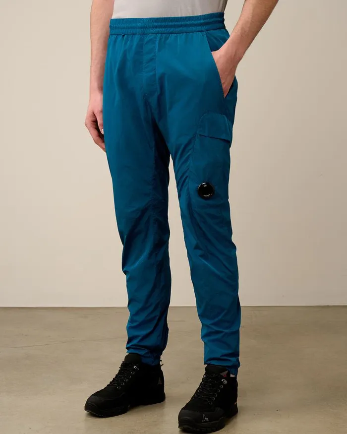 Man ChromeR Regular Track Pants Ink Blue CP Company Trousers