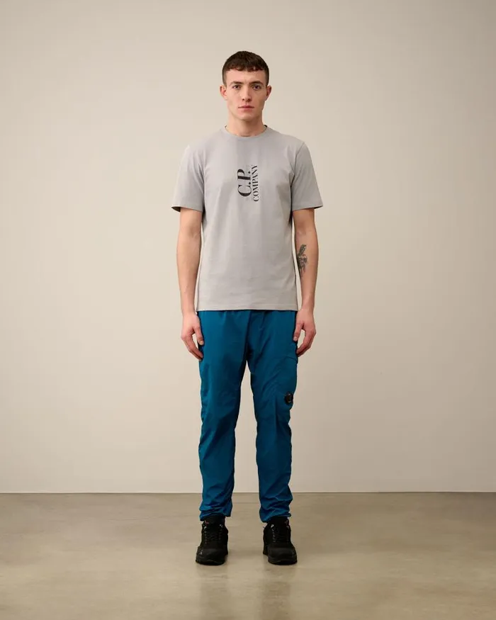 Man ChromeR Regular Track Pants Ink Blue CP Company Trousers