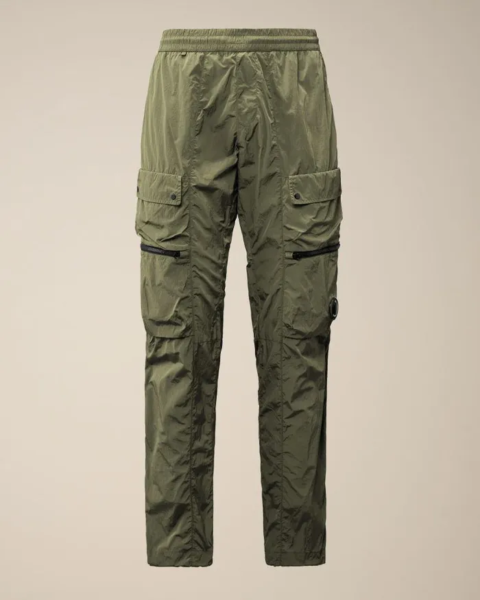 Man ChromeR Regular Utility Pants Agave Green CP Company Trousers