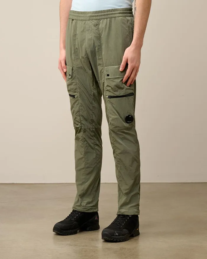 Man ChromeR Regular Utility Pants Agave Green CP Company Trousers