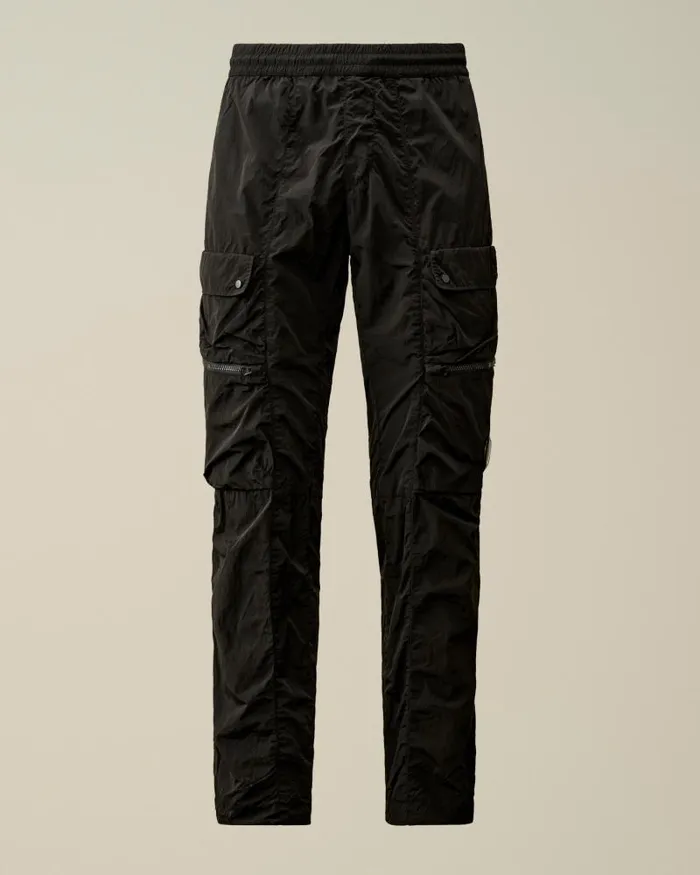 Man ChromeR Regular Utility Pants Black CP Company Trousers
