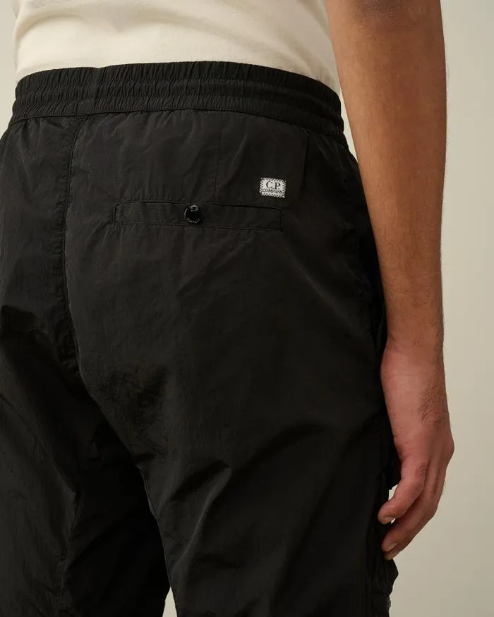 Man ChromeR Regular Utility Pants Black CP Company Trousers