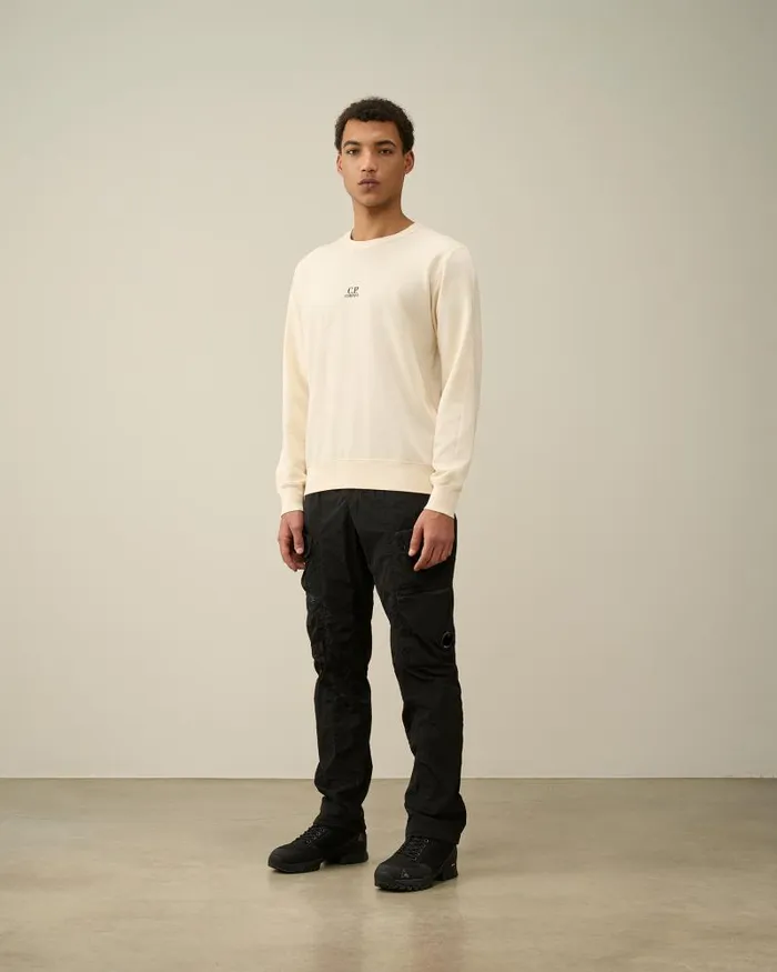 Man ChromeR Regular Utility Pants Black CP Company Trousers
