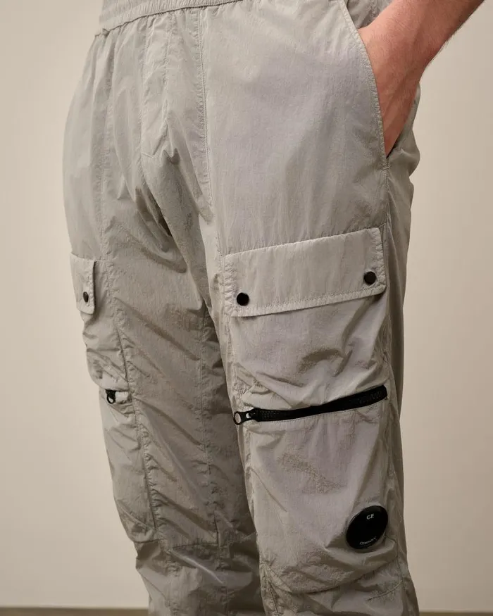 Man ChromeR Regular Utility Pants Drizzle Grey CP Company Trousers