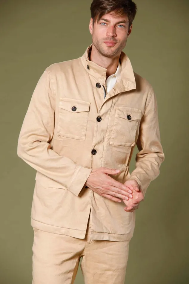Man City Field Jacket In Twill With Large Pockets And Coulisse Regular Mason039s Jackets Man City Field Jacket In Twill With Large Pockets And Coulisse Regular Mason039s Jackets