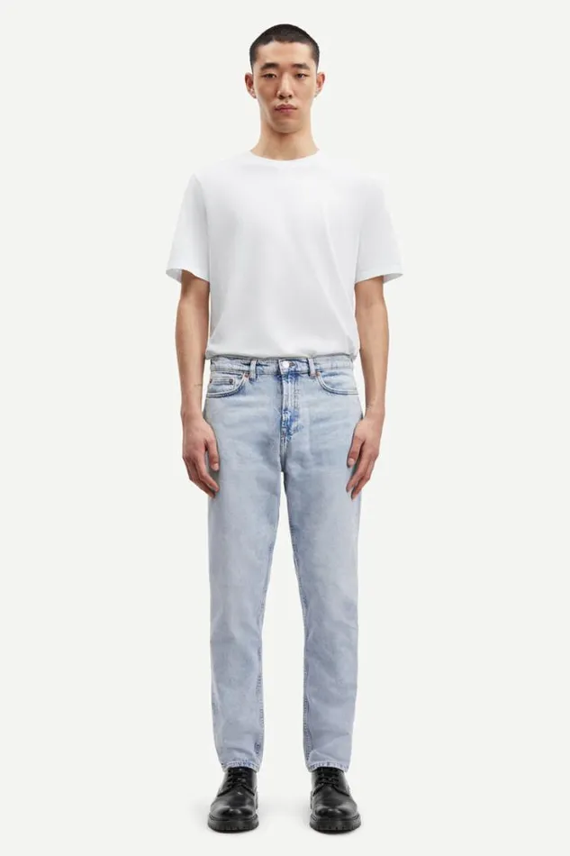 Man Cosmo Jeans 14606 Frozen Snow Samse Samse Jeans