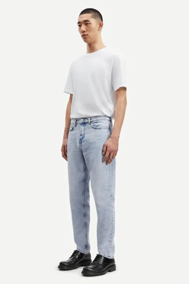 Man Cosmo Jeans 14606 Frozen Snow Samse Samse Jeans