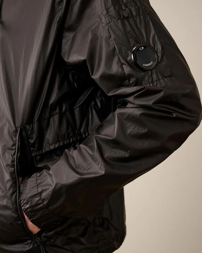 Man CS II Hooded Jacket Black CP Company Jacket and Coats