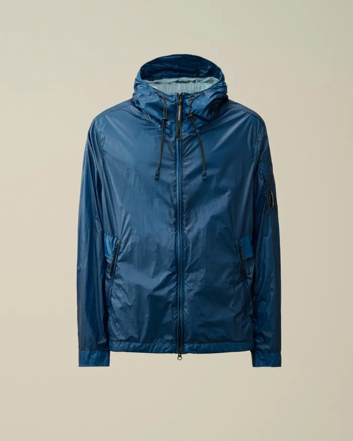Man CS II Hooded Jacket Ink Blue CP Company Jacket and Coats
