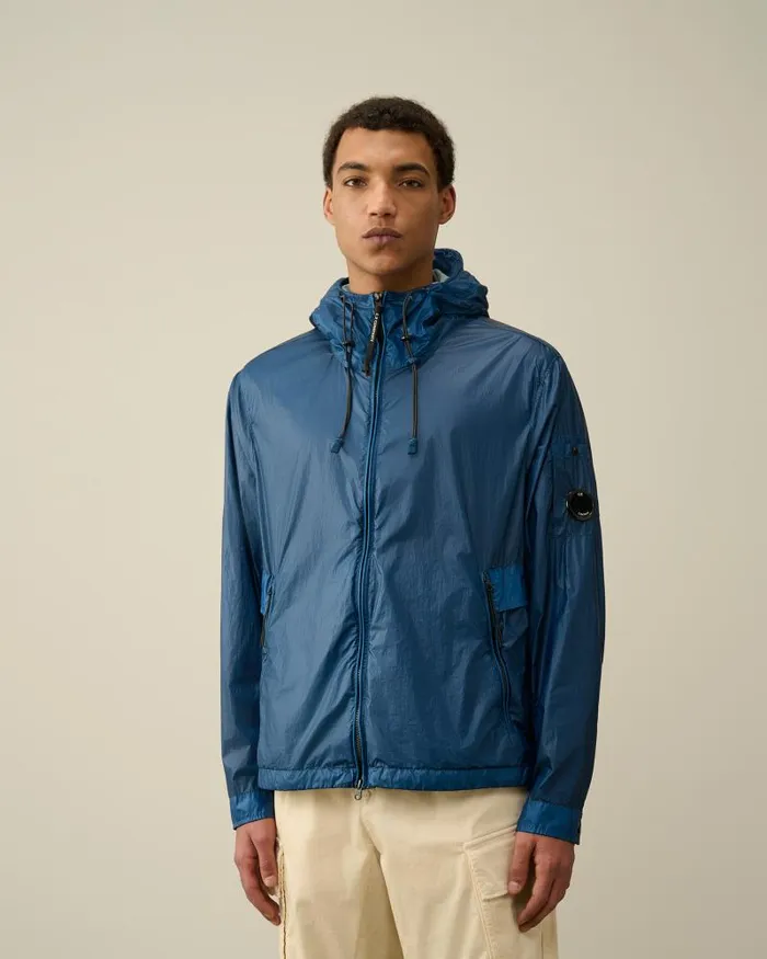 Man CS II Hooded Jacket Ink Blue CP Company Jacket and Coats