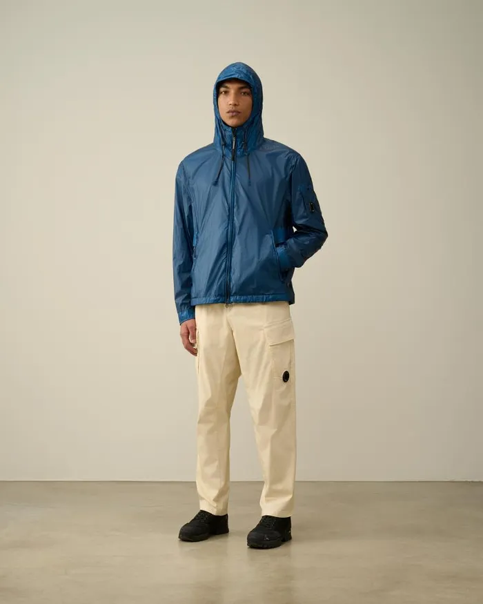 Man CS II Hooded Jacket Ink Blue CP Company Jacket and Coats